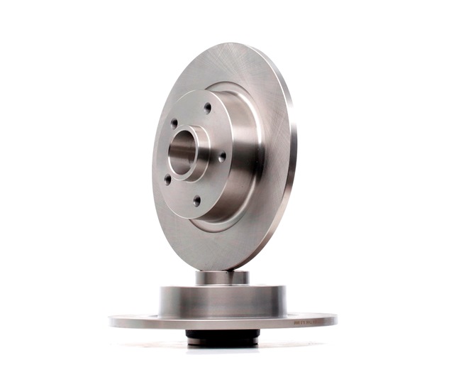 RIDEX 82B2060: Disco de freno Eje trasero, Ø: 274mm, macizo, Ø: 274mm, aceitado, sin cojinete rueda, sin anillo sensor magnético