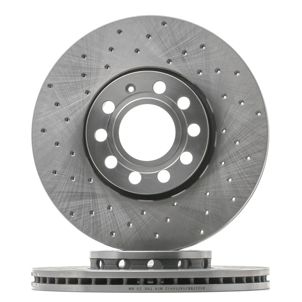 STARK SKBD-0024231: Brzdový kotouč přední osa, R: 288mm, děrováno / vnitřně větráno, R: 288mm, nátěr