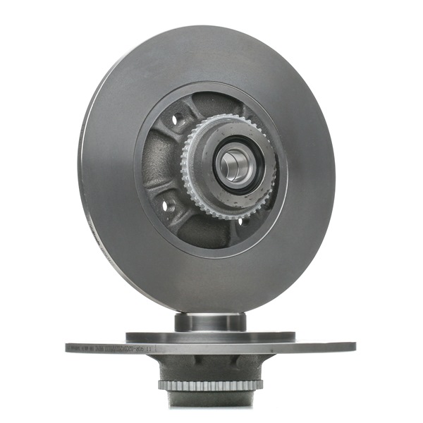 BREMBO 08.5834.27: Disco de freno PRIME LINE - With Bearing Kit Ø: 238mm, macizo, Ø: 238mm, con juego cojinetes rueda, con anillo sensor ABS