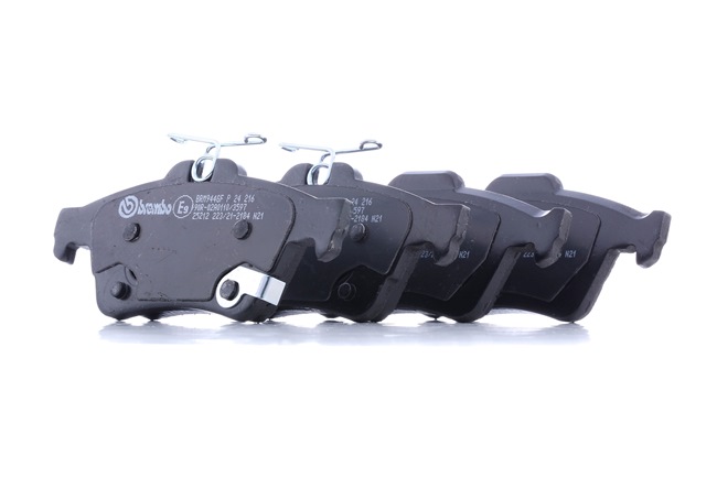 BREMBO P 24 216: Bremsbeläge PRIME LINE ohne Zubehör, mit Anti-Quietsch-Blech