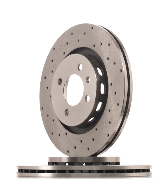 STARK SKBD-0024282: Disco de freno Eje delantero, Ø: 280mm, ventilación externa, perforado, Ø: 280mm, revestido