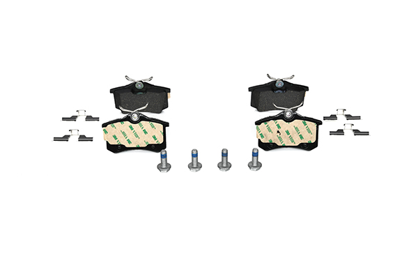 ATE 13.0460-2623.2: Juego de pastillas de freno con accesorios, con tornillos pinza freno