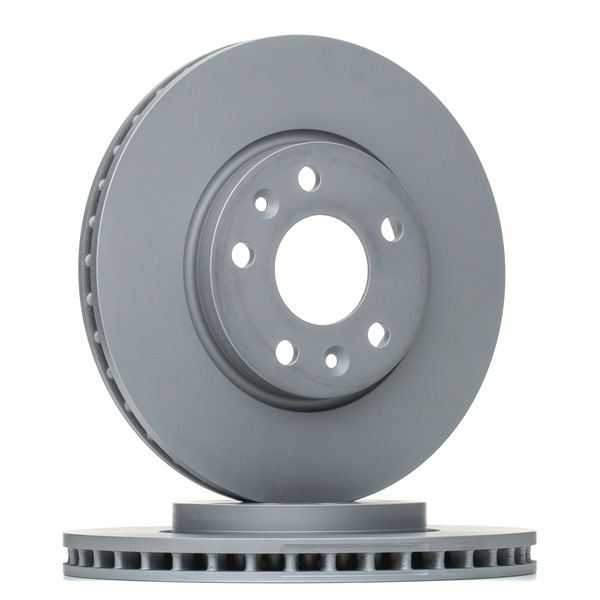 ATE 24.0126-0189.1: Bremsscheibe Ø: 296,0mm, Belüftet, Ø: 296,0mm, beschichtet