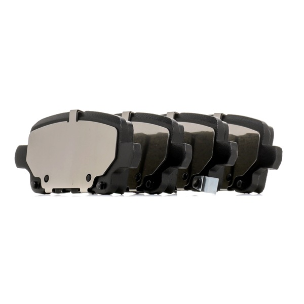 FEBI BILSTEIN 116249: Plăcuțe de frână puntea spate, cu tabla anti scartait, cu material de prindere