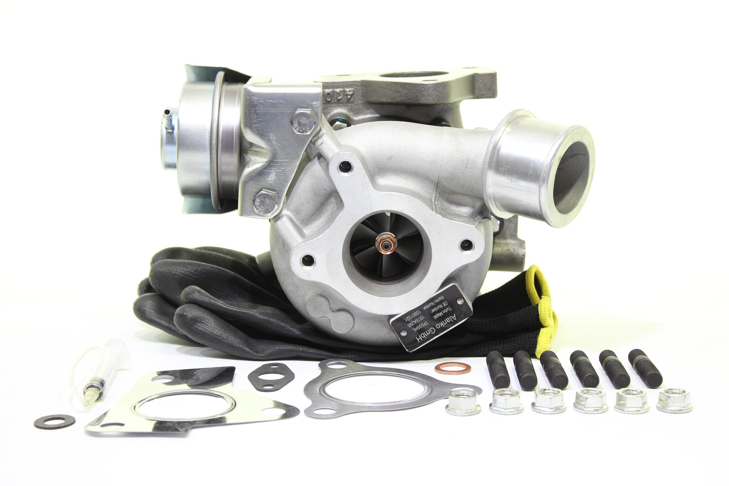 ALANKO 10901321: Turbosuflantă incl. Set garnituri, cu material de atașare/fixare