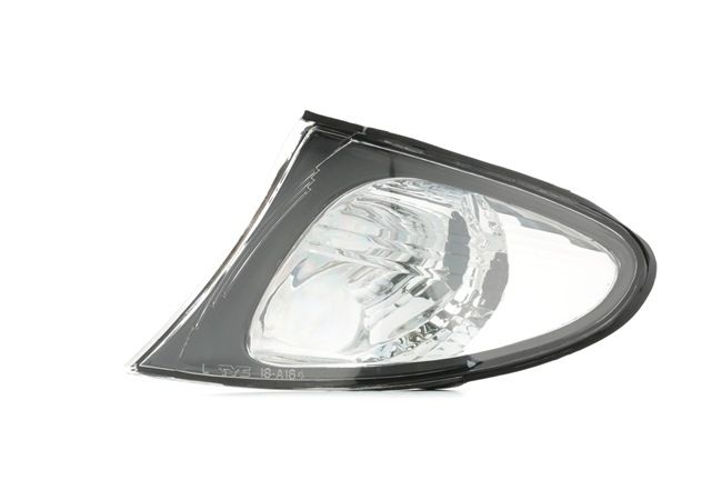 TYC 18-0164-15-2: Semnalizator fata stanga, negru, cu suport bulb