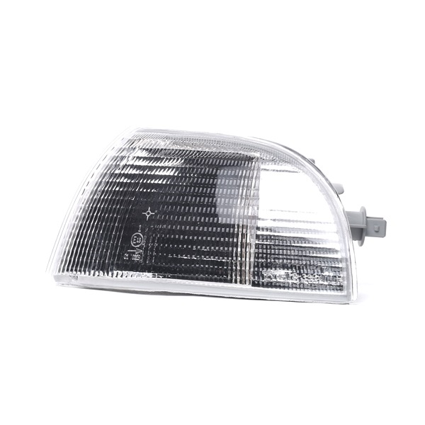 TYC 18-3394-05-2: Clignotant avant gauche, blanc, avec porte-lampe