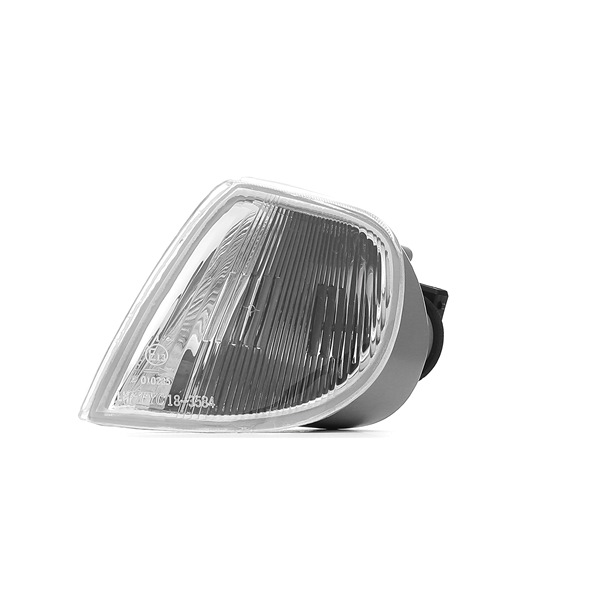 TYC 18-3584-05-2: Blinker vorne links, weiß, mit Lampenträger