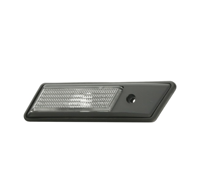 TYC 18-5007-21-2: Blinker vorne rechts, seitlicher Einbau, transparent, ohne Lampenträger