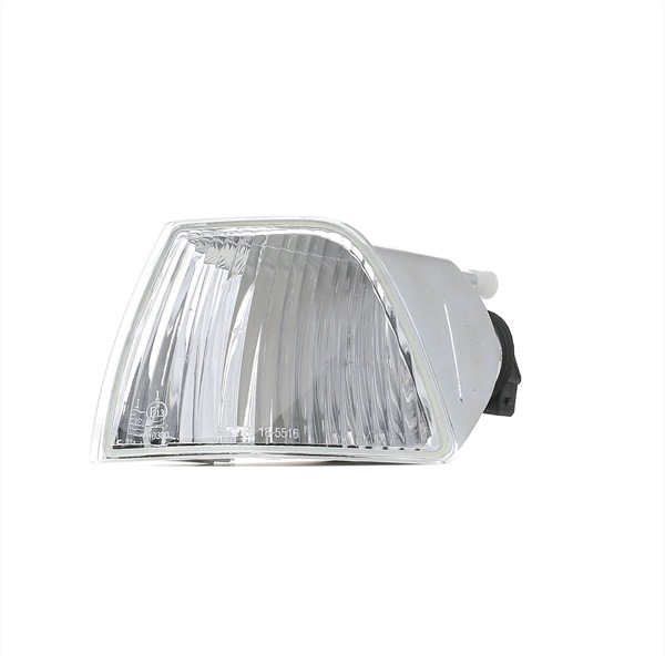 TYC 18-5516-05-2: Semnalizator fata stanga, alb, cu suport bulb