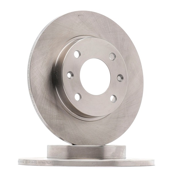 FERODO DDF059: Brzdový kotouč R: 247mm, plný, R: 247mm, olejováno, se šrouby PREMIER