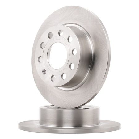 FERODO DDF1224: Disque de frein Ø: 255mm, plein, Ø: 255mm, huilé, avec vis/boulons PREMIER