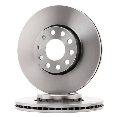 FERODO DDF1706: Brzdový kotouč R: 288mm, větráno, R: 288mm, olejováno, se šrouby PREMIER