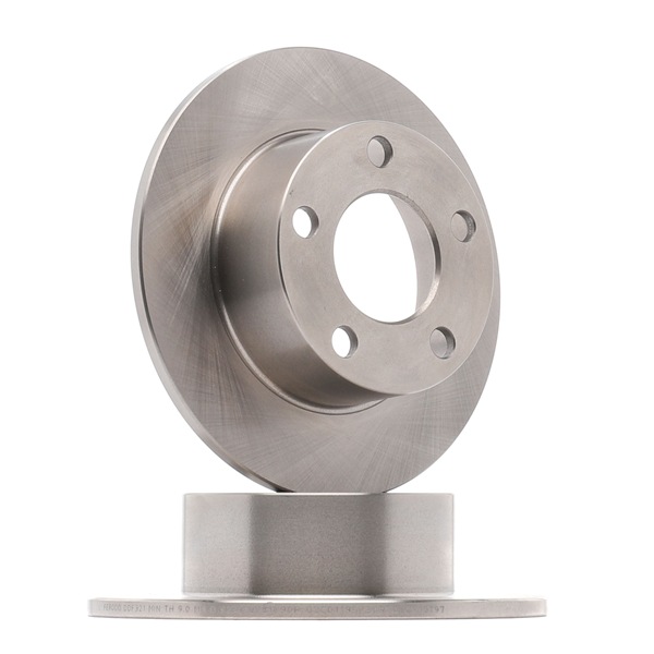 FERODO DDF321: Disco de freno Ø: 245mm, macizo, Ø: 245mm, aceitado, sin tornillos PREMIER