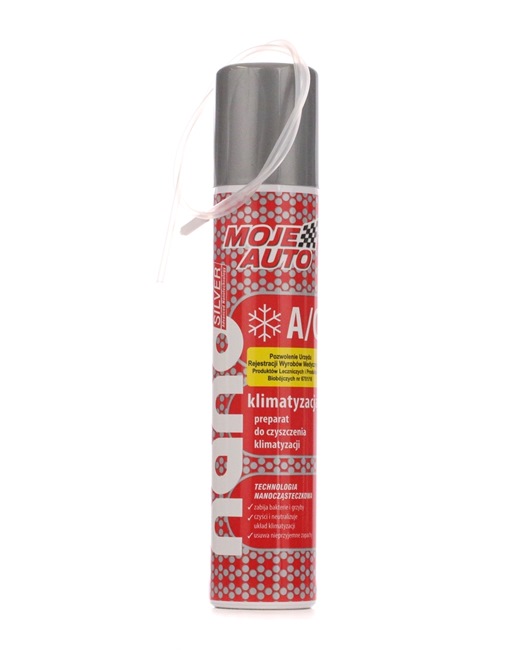 MOJE AUTO 19-535: Oczyszczacz / odkażacz, klimatyzacja Chrome & alu paste