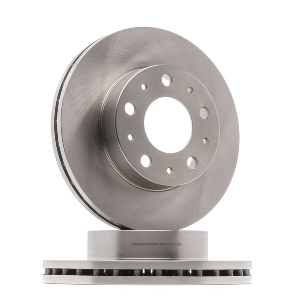 RIDEX 82B2195: Disco de freno Eje delantero, Ø: 300mm, ventilación interna, Ø: 300mm, revestido, sin anillo sensor ABS
