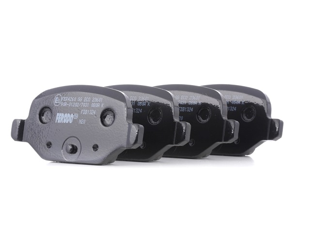 FERODO FDB1324: Plaquettes de frein sans accessoires PREMIER ECO FRICTION