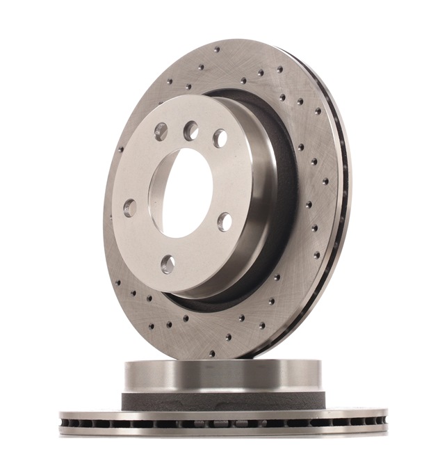STARK SKBD-0024436: Stabdžių diskas galinė ašis, Ø: 276mm, vidinis ventiliavimas, perforuota / su vidinis ventiliavimu, Ø: 276mm, padengta, be varžtų