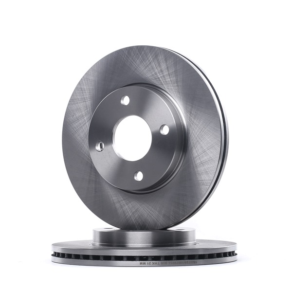 RIDEX 82B2304: Disco de freno Eje delantero, Ø: 262mm, ventilación interna, Ø: 262mm, revestido, sin buje de rueda, sin perno de sujeción de rueda, sin anillo sensor ABS, sin apoyo