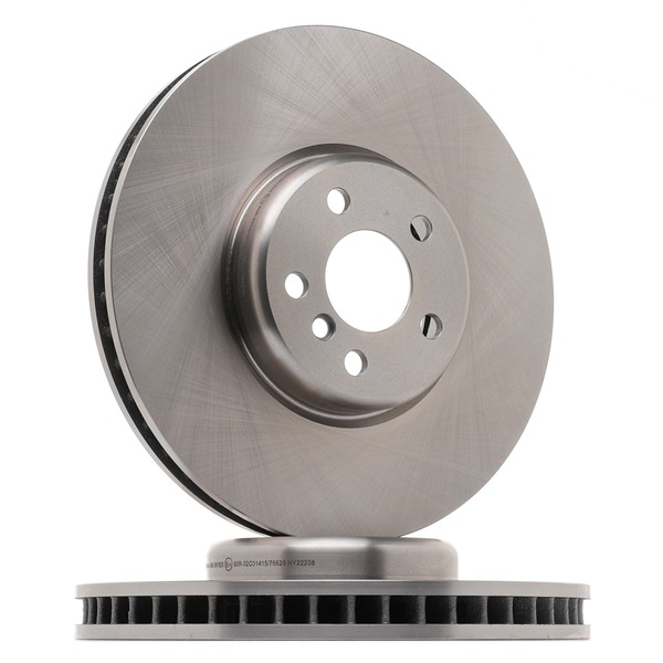 RIDEX 82B2396: Disco de freno Eje delantero, derecha, Ø: 348mm, ventilado, Hierro fundido, Ø: 348mm, sin recubrimiento