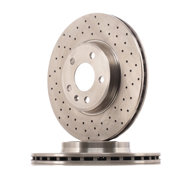 RIDEX 82B2451: Remschijf Vooras, Ø: 314,0mm, interne ventilatie, Geperforeerd, Ø: 314,0mm, Gelakt