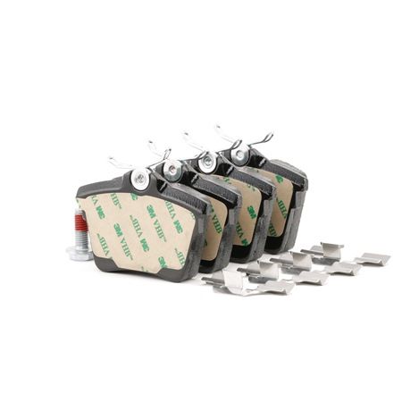 FERODO FDB1727: Plăcuțe de frână cu acceasorii, cu clema piston, cu suruburi etrier PREMIER ECO FRICTION