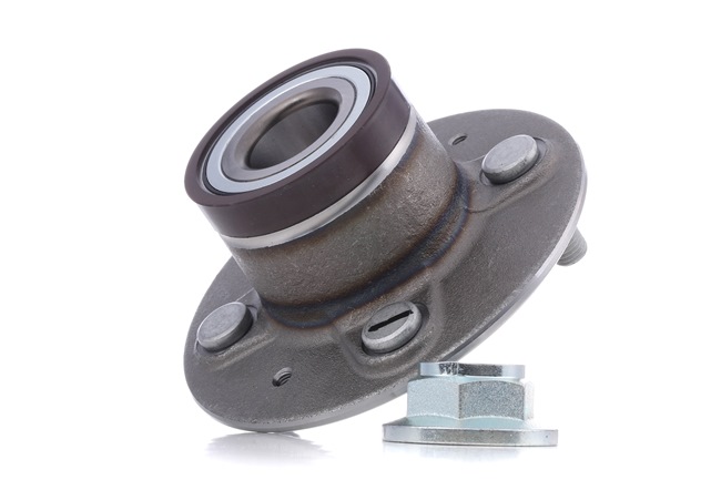 RIDEX 654W1142: Juego de cojinete de rueda Eje trasero, con sensor ABS incorporado