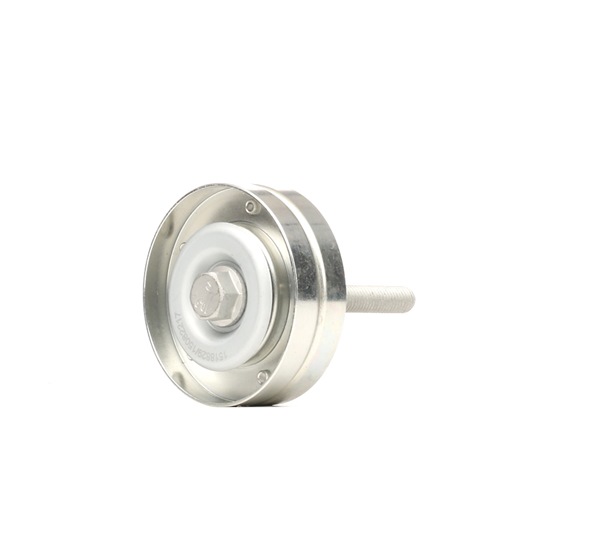 RIDEX 312D0099: Umlenk- / Führungsrolle, Keilrippenriemen Ø: 76mm, mit Befestigungsmaterial