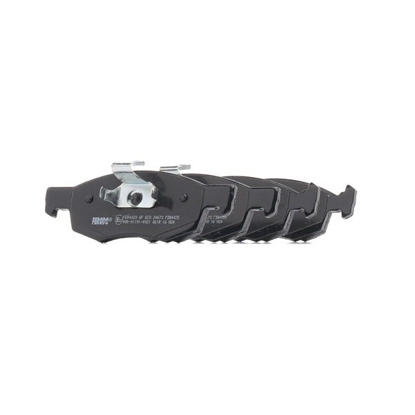 FERODO FDB4035: Plăcuțe de frână cu acceasorii, cu clema piston PREMIER ECO FRICTION