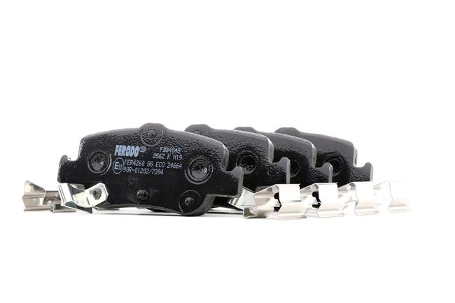 FERODO FDB4048: Plăcuțe de frână cu acceasorii PREMIER ECO FRICTION