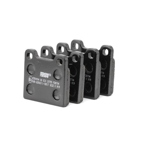FERODO PREMIER ECO FRICTION FDB704 Remblokken OPEL ASCONA A (81_, 86_, 87_, 88_) 60 Pk Benzine kosten