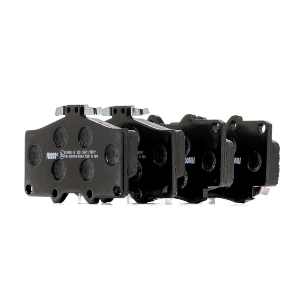 FERODO FDB797: Plaquettes de frein sans accessoires PREMIER ECO FRICTION