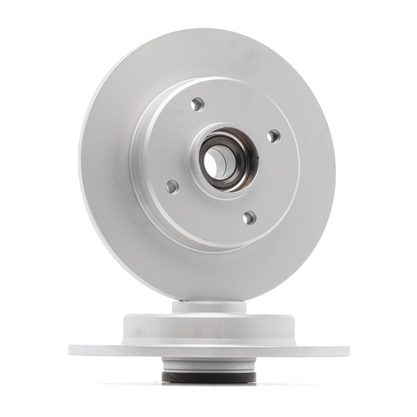 DELPHI BG9410RSC: Brzdový kotúč Ø: 244mm, plný, Ø: 244mm, potiahnutá, s ložiskom kolesa, skruzkom ABS