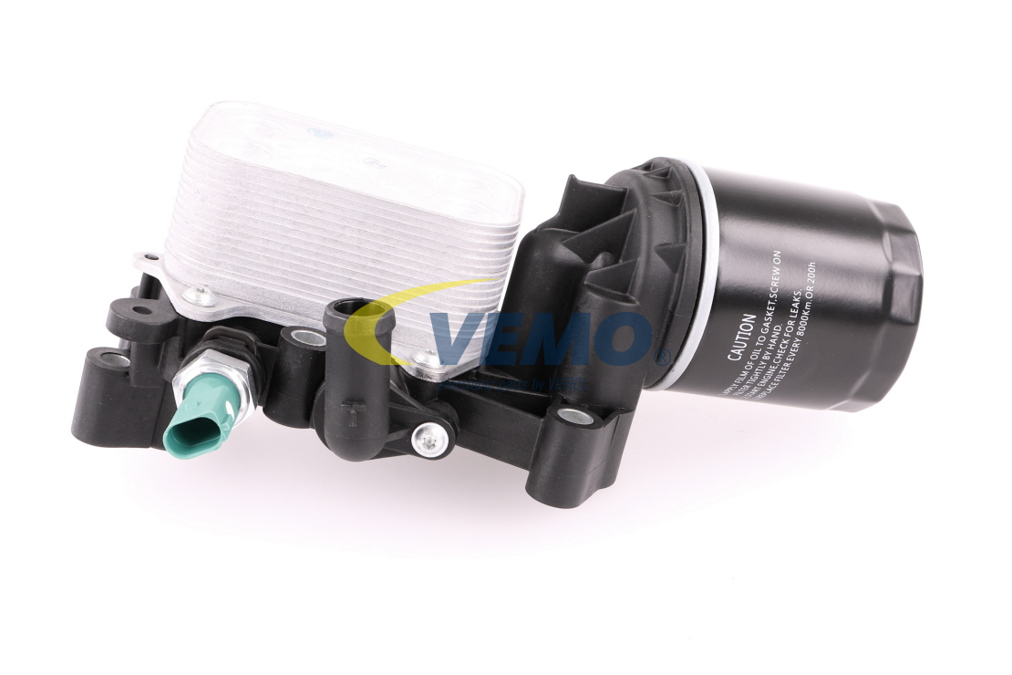 VEMO V15-60-6092: Enfriador de aceite EXPERT KITS + con alojamiento del filtro de aceite, con enfriador de aceite, con filtro de aceite, con juntas, con presostato