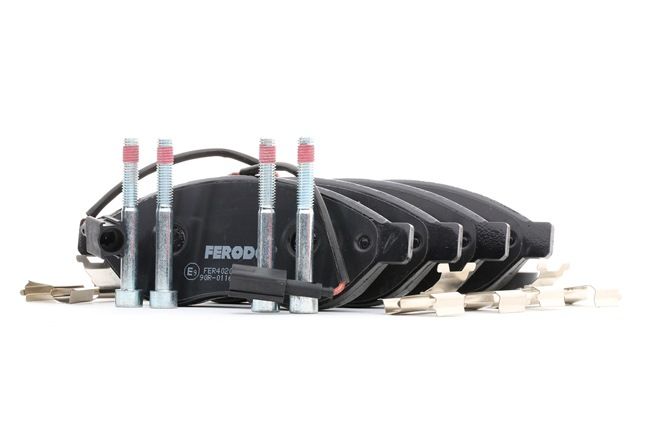 FERODO FVR1923: Bremsbeläge mit Zubehör, mit Bremssattelschrauben PREMIER ECO FRICTION