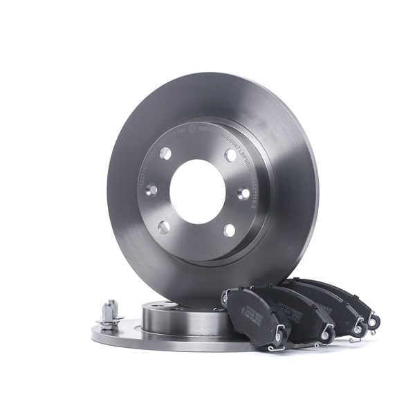 RIDEX 3405B0329: Set frana, frana disc punte fata, Ř: 247mm, plin