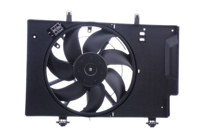 RIDEX 508R0160: Kühlerlüfter 345mm, mit Kühlerlüfterrahmen (Zarge)