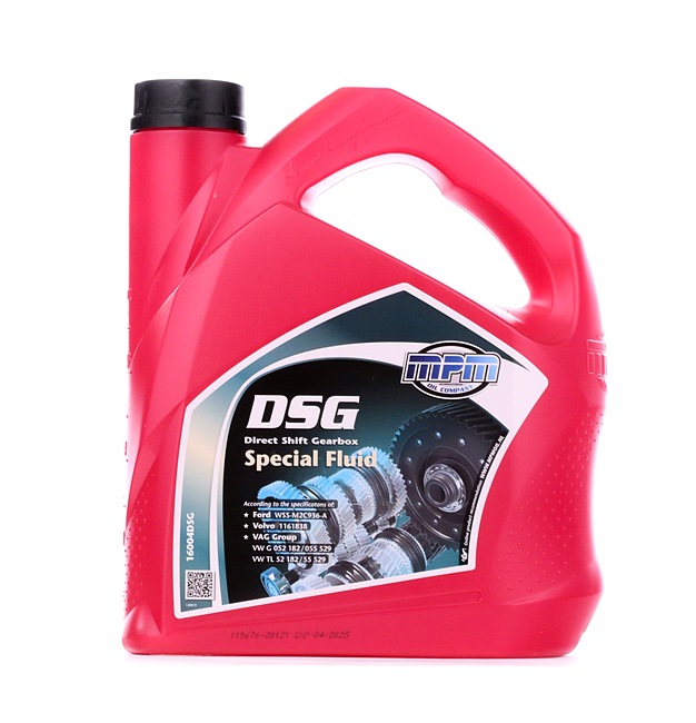MPM 16004DSG: Olie, automatische transmissie (ATF) 4L, ATF DSG DSG, Special Fluid