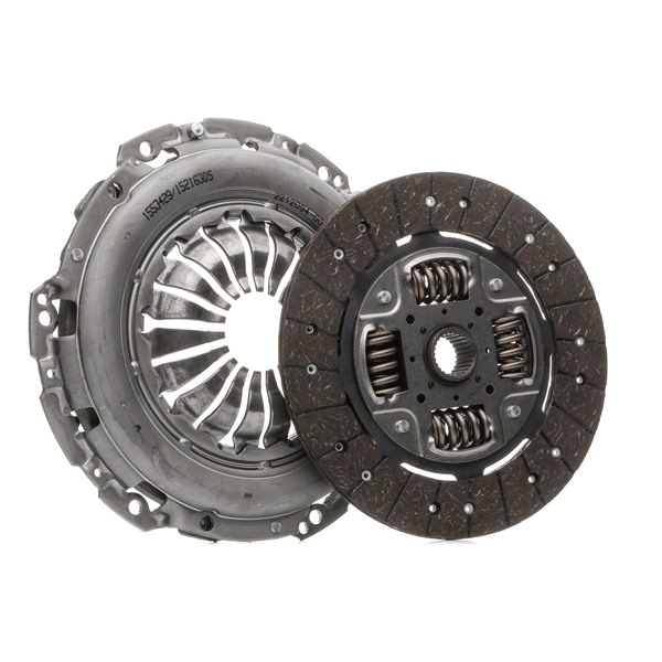 RIDEX 479C0316: Kit de embraiagem com disco da embraiagem, sem rolamento de desembraiagem, Ferramenta especial necessária para a montagem, Volante motor de 2 massas, verificar e, event., substituir