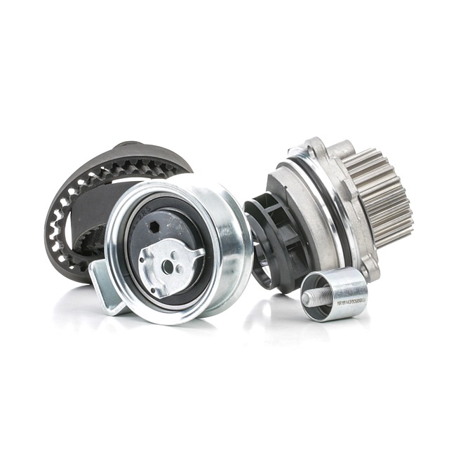 RIDEX 3096W0234 Wasserpumpe + Zahnriemensatz VW PASSAT Variant (3B6) 130 PS Benzin Kosten