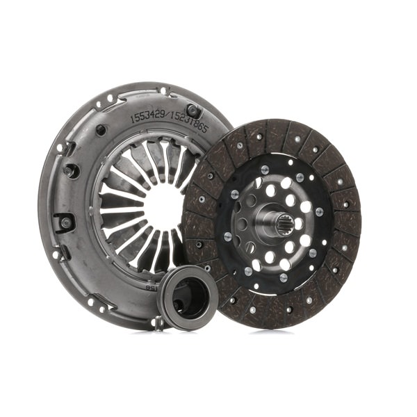 RIDEX 479C0576: Kit de embrague con placa de apriete de embrague, con plato de embrague, con cojinete de desembrague, Revisar/sustituir volante doble masa