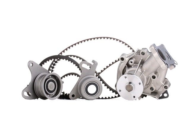 RIDEX 3096W0257 Tandremssæt med vandpumpe MITSUBISHI PAJERO 2 Canvas Top (V2W, 54W) 99 HK Diesel hvad koster