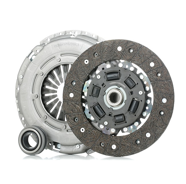 RIDEX 479C0659: Kit de embrague con placa de apriete de embrague, con cojinete de desembrague, con plato de embrague