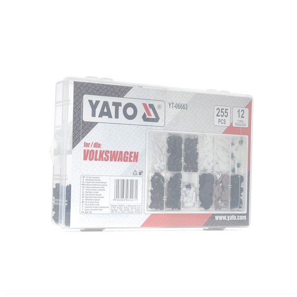 YATO YT-06663: Kit de clip de fixation, revêtement intérieur