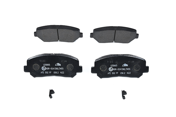 ATE 13.0470-5665.2 Τακάκια φρένων MAZDA CX-5 (KF) 192 PS Βενζίνη κόστος