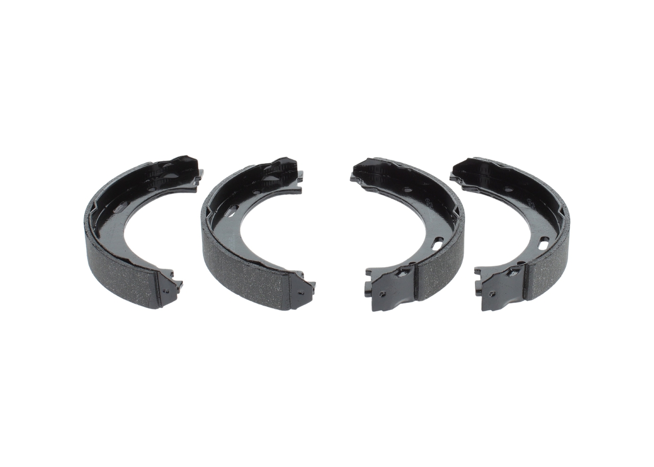 BOSCH 0 986 487 942 Комплект спирачна челюст, ръчна спирачка JEEP WRANGLER 3 (JK) 205 K.C. бензин цена