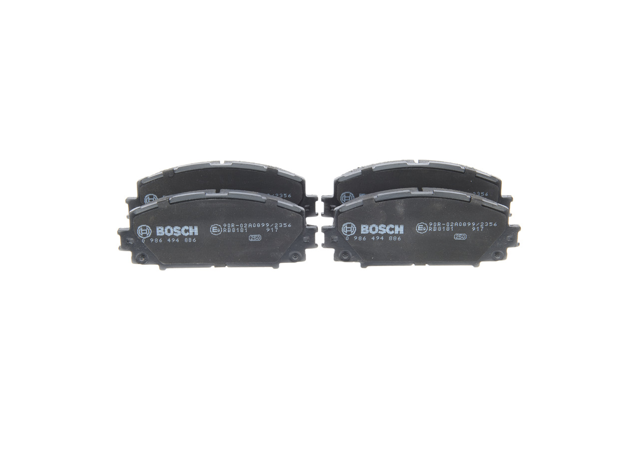 BOSCH 0 986 494 886: Bremsbeläge