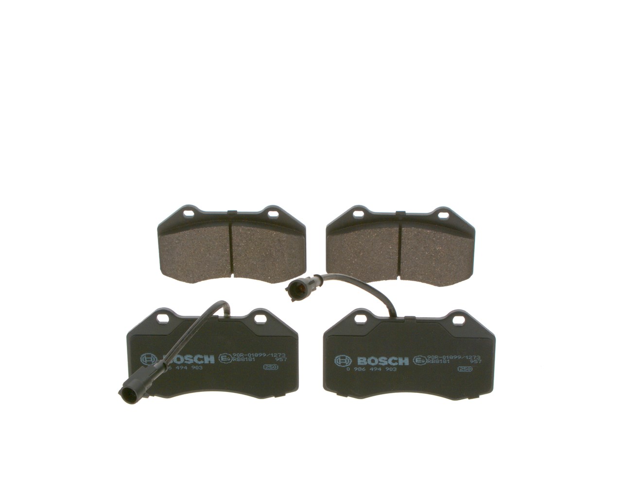 BOSCH 0 986 494 903: Juego de pastillas de freno