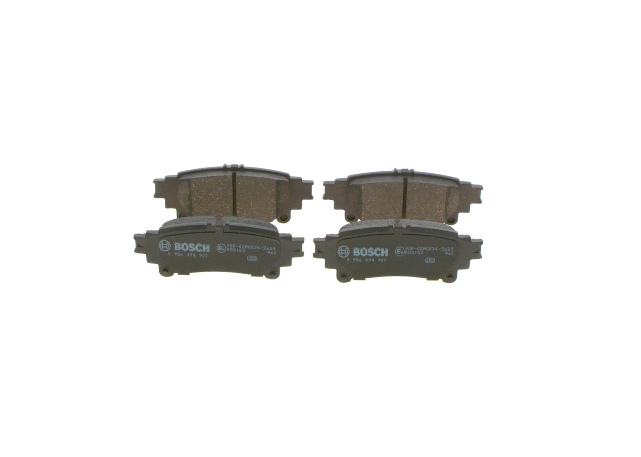 BOSCH 0 986 494 907: Bremsbeläge