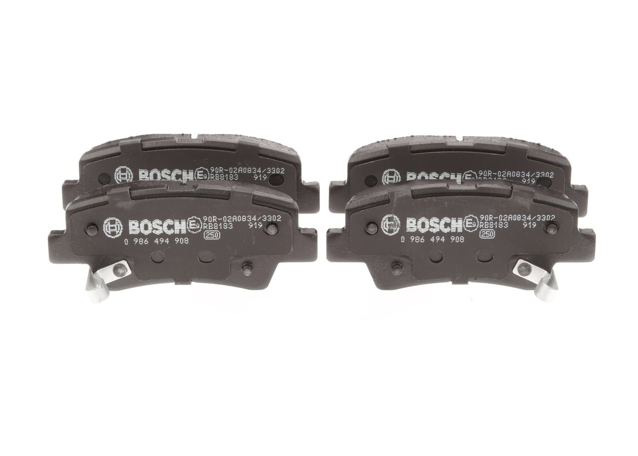 BOSCH 0 986 494 908 Sada brzdových destiček, kotoučová brzda HYUNDAI i10 III (AC3, AI3) 63 HP Benzín cena